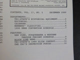 Block Line NRHS 1989 December NYS&W Through freight schedule Inspection ponies