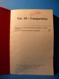 Uniform System of Accounts for Railroad Companies 1979 by the AAR SC