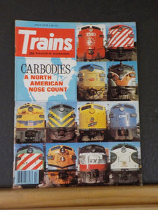 Trains Magazine 1978 July Carbodies Covered wagons Running a railroad