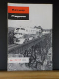 Railway Progress 1955 September Alaska Southern Streamliner Commodore