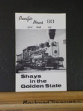 Pacific News #93 Pacific Rail News  Shays in the Golden State