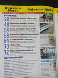Railroad Model Craftsman Magazine 2024 February Galeton & Chestnut Lake RMC