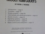 34 New Electronic Projects for Model Railroaders by Peter Thorne Soft Cover 1982