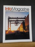 Info Magazine Union Pacific System 1986 February Employee UP  Cattle Feed on Cot