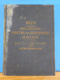 Bullinger's Postal and Shippers Guide 1929 United States Canada Newfoundland