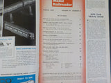 Model Railroader Magazine 1962 March Little River 2-4-4-2 plans photos Clinic on