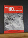 HO Monthly 1950 June Perfect ballasting Open end cars Box car