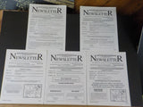Boston & Maine Railroad Historical Society Newsletter 1998 1999 (5) w/ modelers
