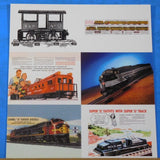 DuoCards Lionel Greatest Trains Collector Cards UNCUT SHEET of 6 Lot #2