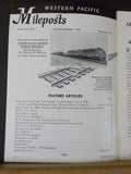 Western Pacific Mileposts 1962 January February Control Freight Damage & Keep Bu