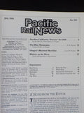 Pacific Rail News #272 1986 July Daylight Encore Oregon Blue Mountains AT&SF
