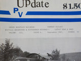 Railroad Update #30 1987 SeptemberGreen Mountain Vermont Ry BR&P