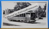 Photo Capital Transit Trolley #323 Washington D.C. 1930s 40s