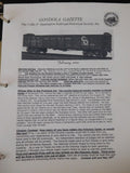 Gondola Gazette 2000 Lot of 12 issues