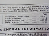 Burlington Public Timetable 1967 April Burlington Route