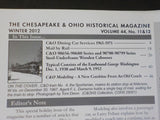 Chesapeake and Ohio Historical Magazine 2012 November December Winter V44 11 &12