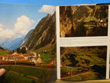 Les Grands Trains Des Alpes Dust Jacket 1982  115 pages