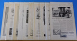Ads Southern Pacific Railroad Lot #1 Advertisements from various magazines (10)