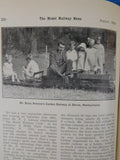 Model Railway News Bound Volume 7 1931 Jan - Dec Clockwork, steam and electric