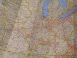 Map Norfolk Southern Operating subsidiaries 1982 NS