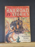 Railroad Stories Magazine 1933 January Erie Monon Cannon Ba