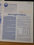 News from the National Association of Railroad Passengers 1986 COMPLETE YEAR Lot