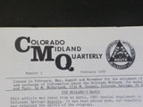 Colorado Midland Quarterly #5 1982 February The Midland’s March