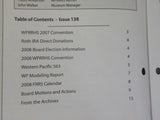 Western Pacific Feather River Rail Society The Train Sheet #138 2007