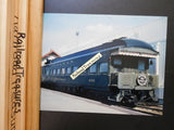 Photo Frisco Pullman Passenger Car #606 8X10 Color Tulsa OK 1977