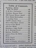 Model Railroader Magazine 1940 August Build a bulk oil depot Loading Crane