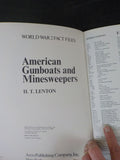 American Gunboats and Minesweepers by HYT Lenton Soft Cover 1974 64 Pages