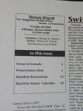 Steam Digest Magazine #2 1988 May K-4 #1361 Schedule Operating steam in Canada