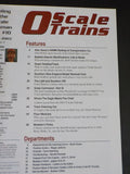 O Scale Trains #10 2003 September October Track Cleaning Car Babbitt Atlantic Mo