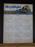 New York Central Headlight Employee Magazine 1967 January Largest unti train mov