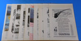 Ads Canadian National Ry Lot #13 Advertisements from Various Magazines (10)