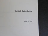 Amtrak Sales Guide 1991 Fall       Soft cover