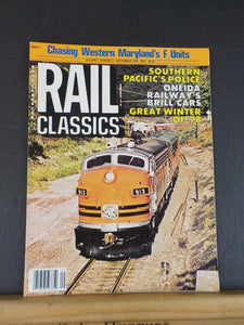Rail Classics Magazine 1978 September V7#5 SP Police Oneida Ry Brill cars WM F u