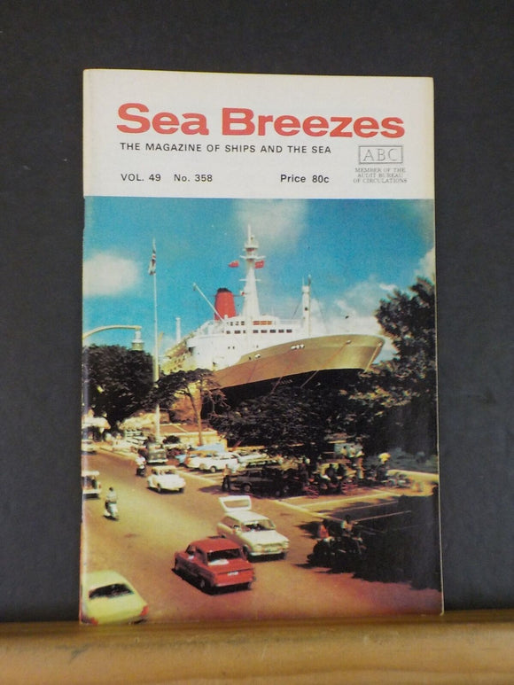 Sea Breezes Magazine #358 Vol 49 Porthmadog Ships Exhibition Holland America mai