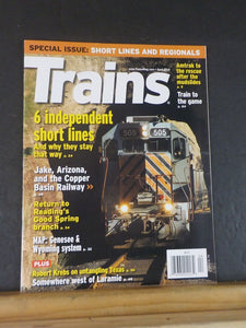 Trains Magazine 2018 April 6 independent short lines Jake Arizona Copper Basin R