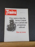 Trains Magazine 1972 March Once upon a time Jersey Central was proud & prosperou