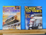 Classic Toy Trains Complete Year 1998 8 Issues  Minor damage
