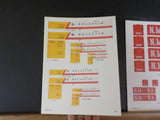 NMRA Cardstock sides Lot of 5 SF NYC Heinz 57 Various scales