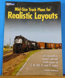 Mid-Size Track Plans for Realistic Layouts by Bernard Kempinski SC 2008