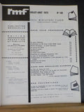 Rail Miniature Flash 128 1973 Juillet-Aout La GAre Jouef Construction en HO D'un