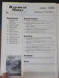 Railroad Model Craftsman Magazine 1988 June Kitbash CPR Baldwin Soo Gondola
