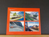 Canadian Pacific Thru the Rockies by Robert J. Yanosey Soft Cover Morning Sun Bo