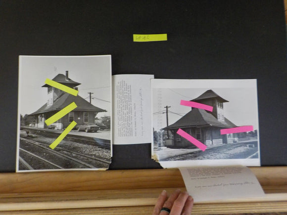 Photo Baltimore & Ohio Yard Office Rochester NY B&W 8X 10