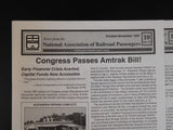 News from the National Association of Railroad Passengers 1997 COMPLETE YEAR Lot
