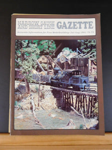 Narrow Gauge & Short Line Gazette 1981 Jul/Aug C&NW Narrow Gauge Black Hills PRR