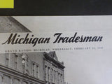Michigan Tradesman #3222  V13 No 10  February 23 1949 Soo Locks Sault Ste. Marie